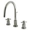 Kingston Brass KS8926DX 8" Widespread Bathroom Faucet, Polished Nickel KS8926DX - alternate 1